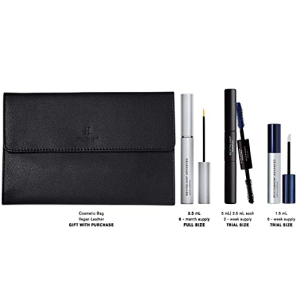 画像2: RevitaLash Cosmetics RevitaLash Advanced RevitaBrow Advanced Mini Double-Ended Volume Set リバイタラッシュ まつげ 眉毛美容液 &マスカラ &ポーチ  (2)