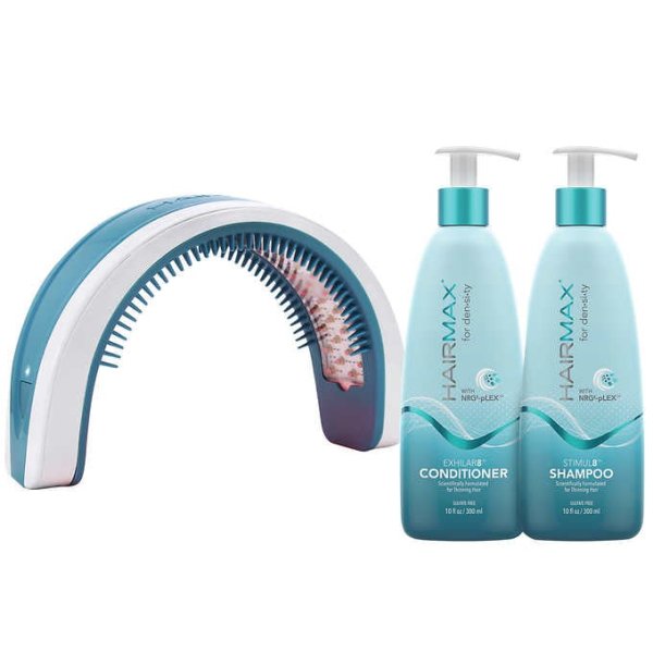 画像1: ヘアマックス　レーザーバンド82 シャンプー＆コンディショナー付き HairMax LaserBand 82 Hair Growth Bundle (1)