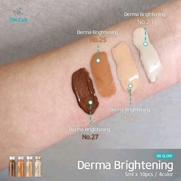画像3: DM.Cell BB Glow Meso Derma Brightening Foundation 10pcs ビービーグロウ メソ ダーマ ブライトニング ファンデーション DMセル 10本 (3)