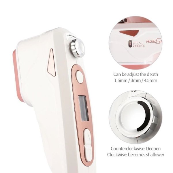 画像2: Hello Skin Hifu HIFU 家庭用 ハロースキン ハイフ ハイパーナイフ美容機器 美顔器 痩身器 ウルセラ 切らないタルミ ウルトラセル  (2)
